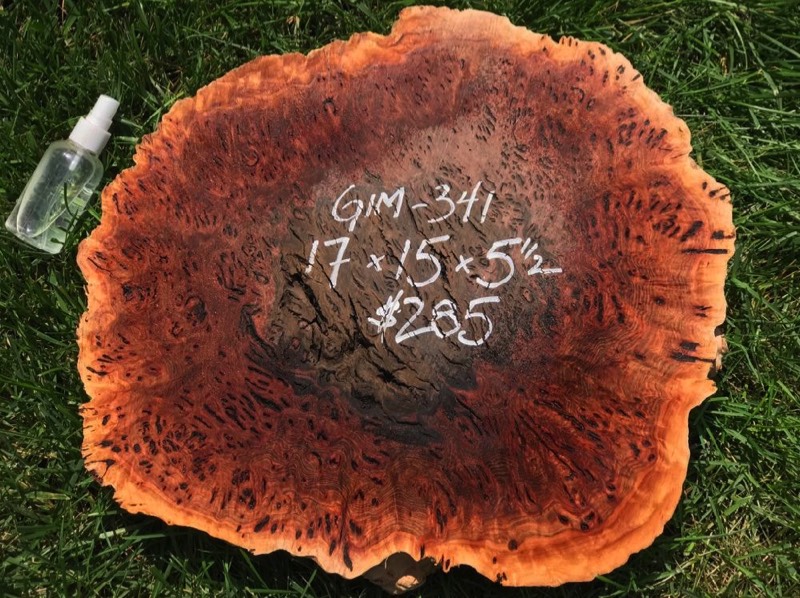 AustralianBurls.com - Gimlet Burl GIM-341